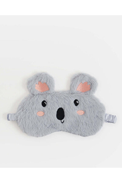 REDTAG Women Grey Koala Embellished Eye Mask