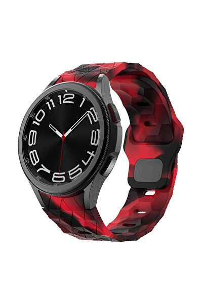 Giz Story Galaxy Watch 5 Pro 45mm Gzst Krd-116 20mm Football Pattern Sport De...