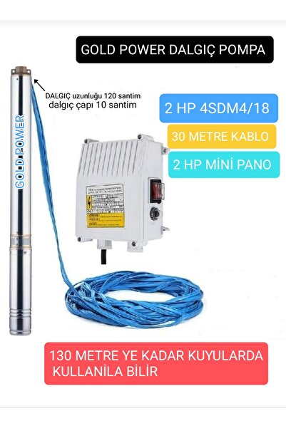 GOLD POWER DALGIÇ POMPA Su Motoru ve Pompa