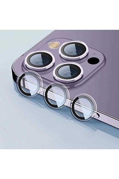 Giz Story iPhone 14 Pro Max Compatible Gzst Cl-07 Camera Protector-Colorless