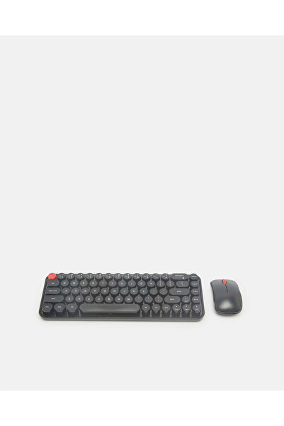 REDTAG Black Wireless Keyboard And Mouse Set (2 Piece)