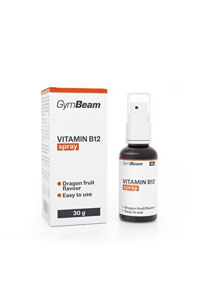 GymBeam Vitamin B12 Spray, 30 g, dragon fruit