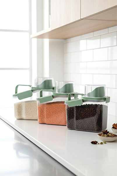 Kitchen Life Recipient de depozitare multifuncțional cu capac de 3 mărimi - D...