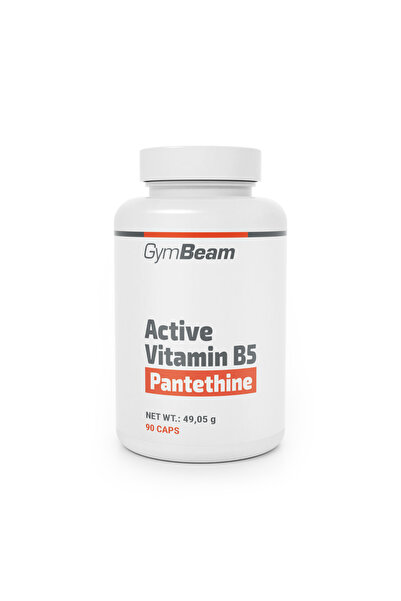 GymBeam Vitamina B5 activă (Pantetină), 90 capsule