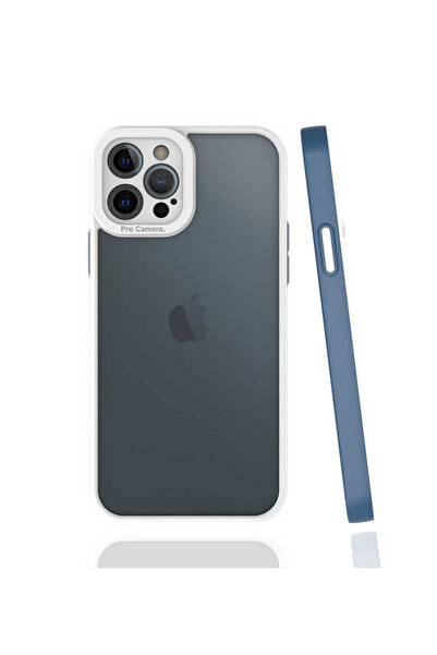 Giz Story حافظة GZST Mima المتوافقة مع هاتف iPhone 12 Pro - باللون الأزرق الداكن