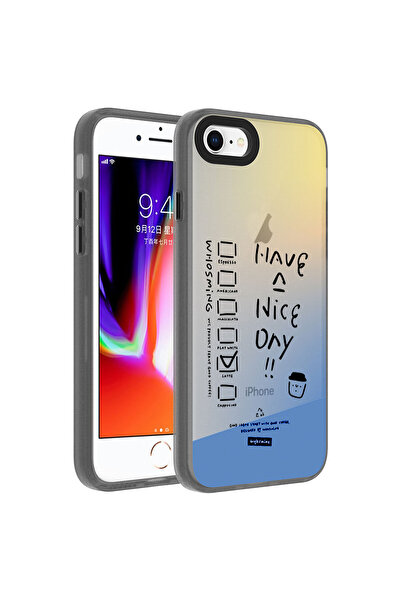 Giz Story iPhone 8 Case Patterned Gzst Dragon Hard Cover - Have