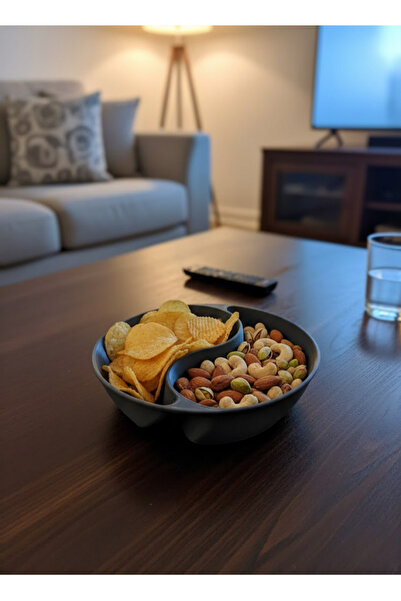 ZERO LAND Nhrhls Gray Snack Bowl Set of 4 Stylish and Minimalist Tableware (1...