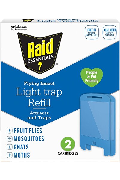Raid Essentials Fly Trap Refill Pack, 2 Cartridges