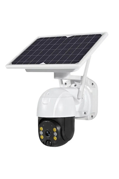 NO BRAND Camera de supraveghere wireless cu panou solar integrat 1080p wifi