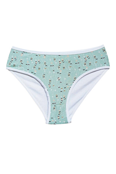 Mestore Cotton Wide Brim Lycra Patterned Bato Women's Panties Pattern 3