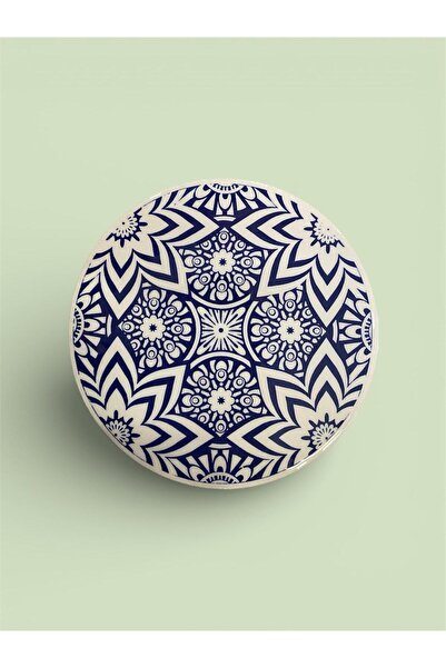 Eren Çini Seramiği Handmade Tile Patterned Ceramic Trivet - Heat Resistant, 1...