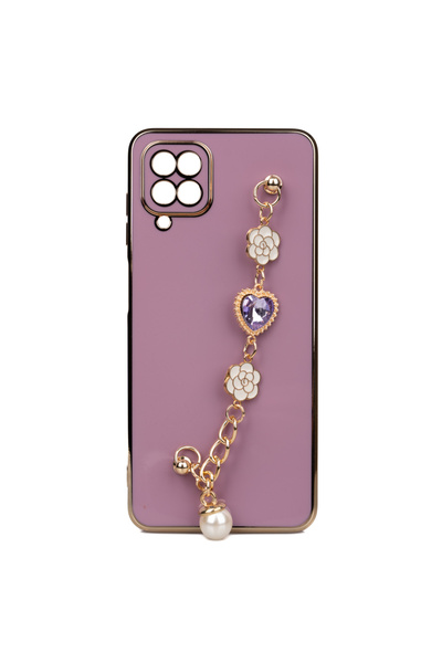 Giz Story غطاء حماية سيليكون تاكا GZST لهاتف جالاكسي A12 مع حامل يدوي وحماية ...