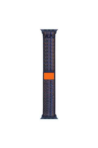 Giz Story Watch 7 45mm Compatible Krd-91 Woven Strap Gzst- Blue