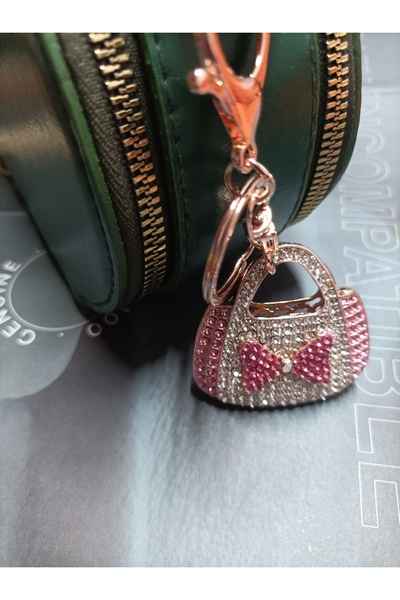 JHTshop Stony chic trend young child figure bright colors heart big keychain