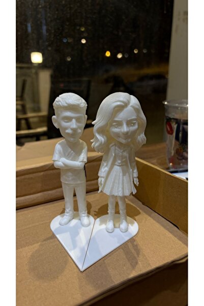 Şahin Sevgililere özel 10cm boyanabilir figür seti