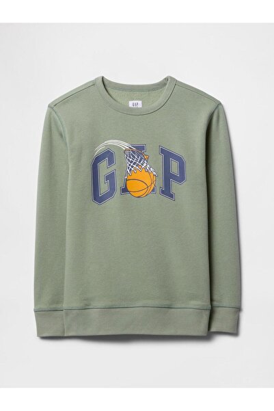 GAP V-Spr Logo Crew Kids Sweatshirt