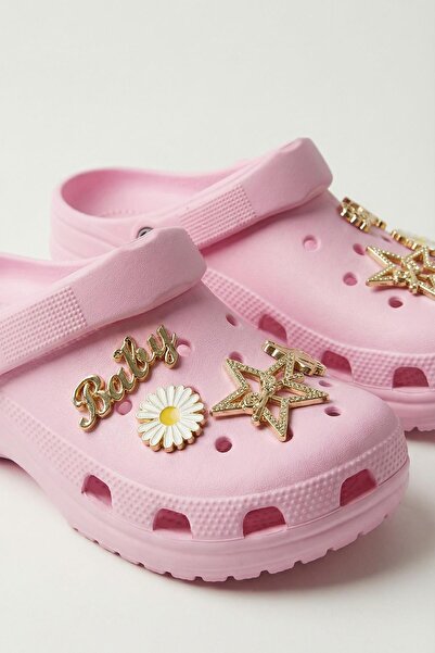 Rays 1355 Papuci cu accesorii roz