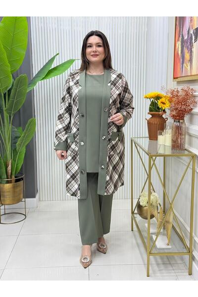 GK Set de tunică în carouri, trei piese