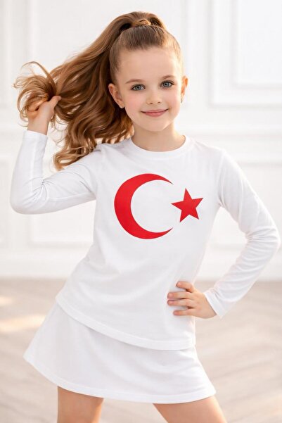 BAGİSTA BUTİK TRICOU UNISEX CU IMPRIMEU AYYILDIZ, CU MÂNECĂ LUNGĂ