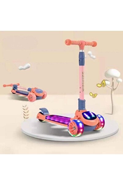 MAAS سكوتر موسيقي بعجلات مضيئة