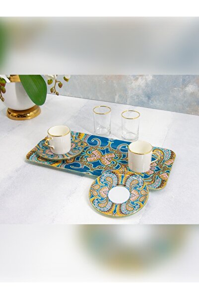 Mondecor Bohem Shawl 7 Piece Coffee Presentation Set