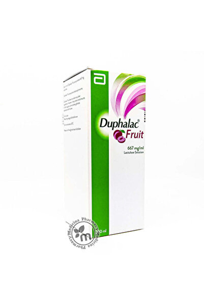 DUPHALAC محلول لاكتولوز بنكهة الفواكه، 667 ملغ/مل، 200 مل