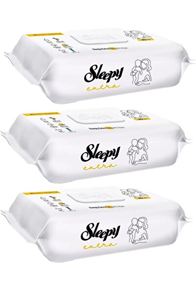 Sleepy Extra Wet Baby Towel 3X70 Pieces - Standard Standard