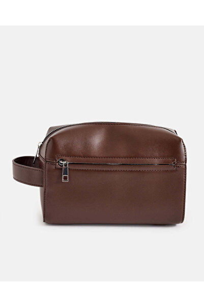 REDTAG Men Brown Toiletary Pouches