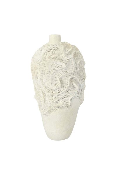 homez resin coral vase