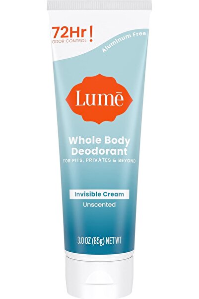 Lume كريم مزيل عرق طبيعي بدون رائحة مناسب لجميع الأجناس، 3 أونصة