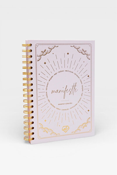Gofeel Manifestle Daily Planning & Intention Notebook (Manifest Notebook)