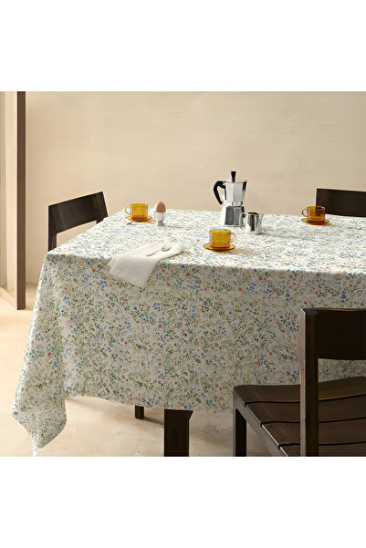 Willuxe Table Cover Tablecloth Dining Table Cover Stain Resistant Waterproof ...