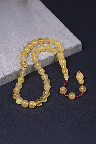 TESBİHKENTİ سبحة من حجر الكاراميل البحري بجودة عالية وصناعة متقنة من شركة سيم...