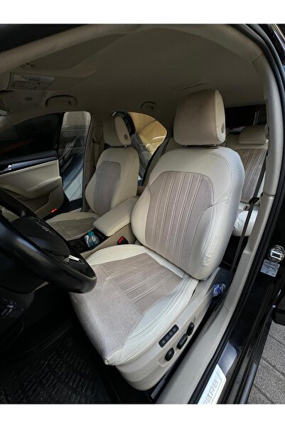 AKINCI Skoda Super B 2015-2023 Rear Seat 2+1 Model with Armrest - Auto Seat C...