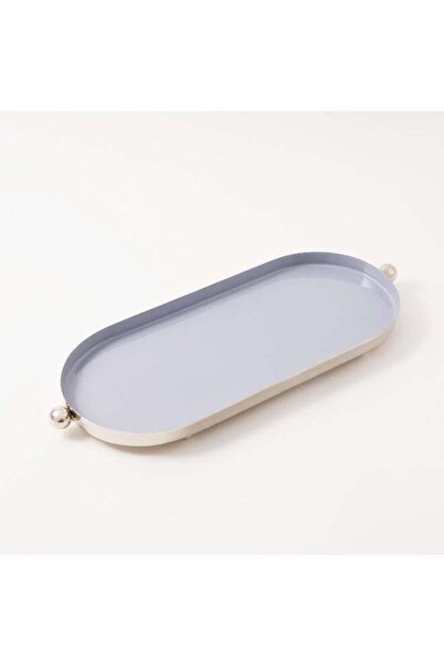 Dallaty Steel Serving Tray, Silver 43*15*3Cm