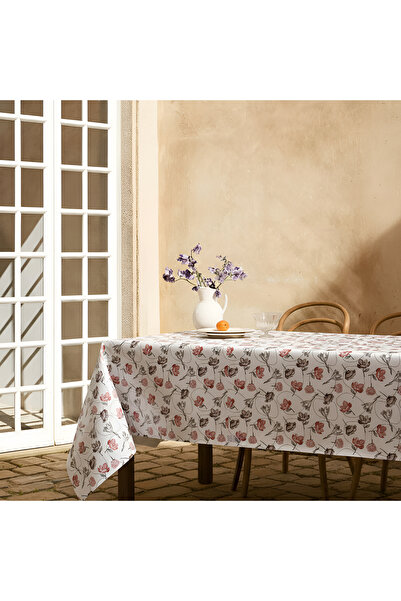 Willuxe Table Cover Tablecloth Dining Table Cover Stain Resistant Waterproof ...