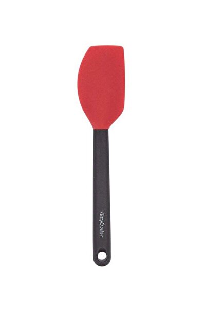 BETTY CROCKER Silicone Spatula With Grip Handle Red/Black 30cm
