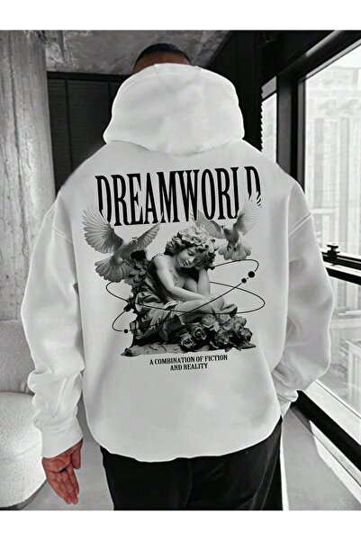 EFFRENATU سترة بغطاء رأس للجنسين - للوجه وجميع الأسطح مطبوع، مريحة برباط بغطا...