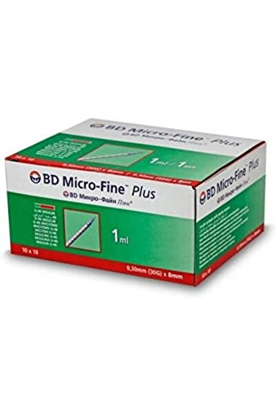 Bd Micro-Fine Plus 30G 1ml Insulin Syringes with Sterile Interior (0.30x8mm),...