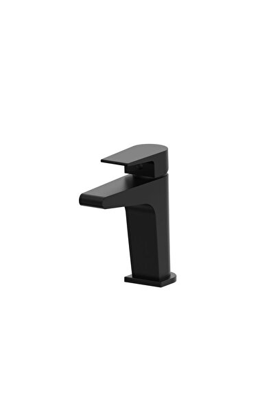 Milano Mac Basin Mixer (DJFK-2291-0) - Stylish Black Brass Body Faucet for Mo...