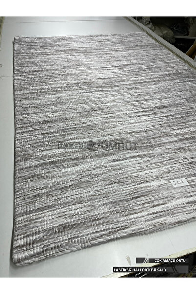 Zümrüt Ev Tekstil Lastiksiz Kaymaz Halı Örtüsü – Yıkanabilir Desenli Halı Kor...