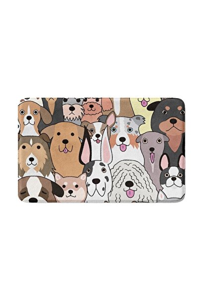 Monnhein Cute Design Microfiber Bath Mat, Non-Slip Base, End of the Series (4...