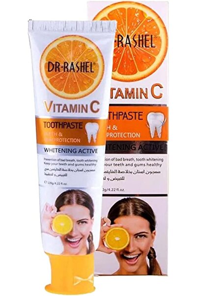 DR.RASHEL Toothpaste Vitamin C Teeth & Gum Protection 120 G
