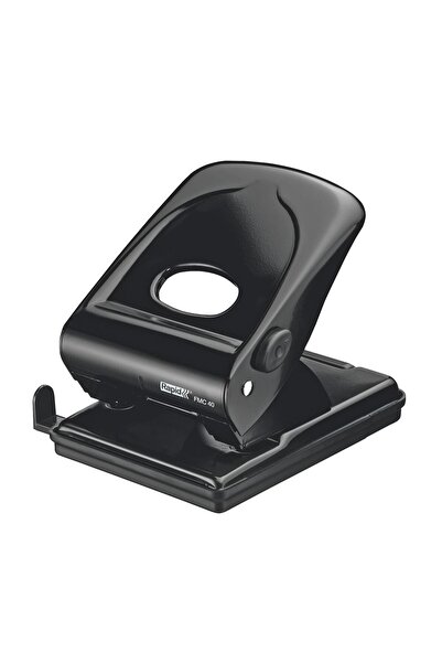 Rapid Perforator de birou cu 40 de coli metalice, model FMC40, negru