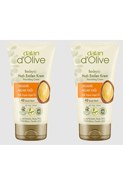 Dalan D'Olive Relaxing Daily Care Cream Argan Oil 2 Pcs