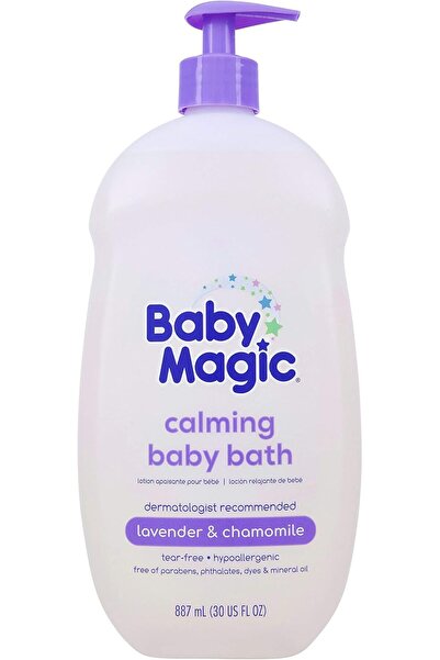 Baby Magic حمام مهدئ للأطفال برائحة اللافندر والبابونج