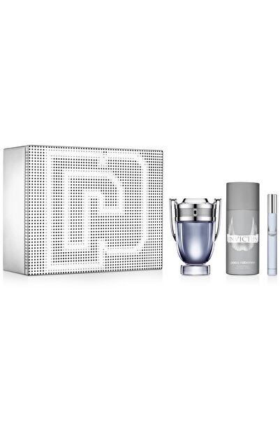 Paco Rabanne Комплект Paco Rabanne: Invictus, дезодорант спрей, за мъже, 150 ...