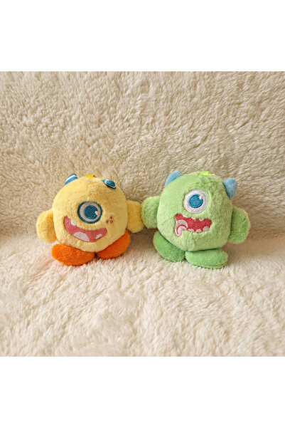hesperides 2-Pack Colorful Monster Friendship Keychain