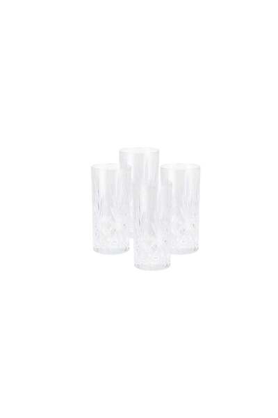 RCR Transparent Crystal Glassware 6 Pcs Set with Base