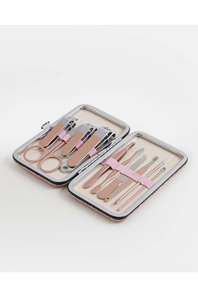 REDTAG طقم مانيكير وردي للنساء (10 قطع)